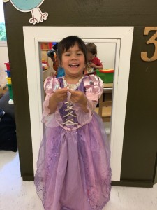 Dressing up as a princess